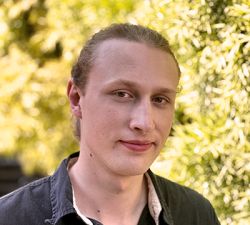 Young white person
