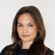 Young professional white woman